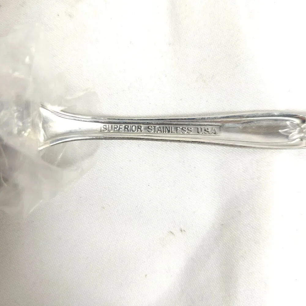 Vintage 22 Dinnerware Flatware Superior Steel USA - 8 Knives‎ & 14 Spoons Lot
